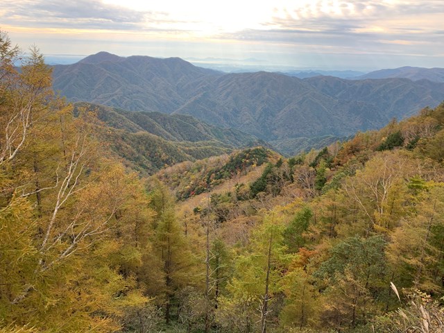 中禅寺湖展望台～半月山展望台の紅葉