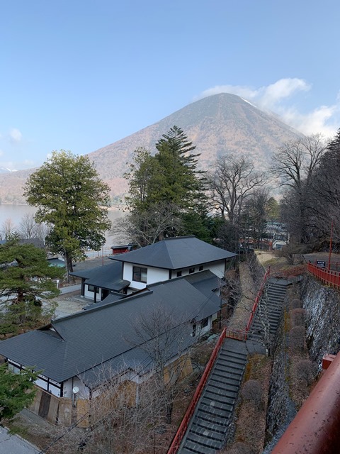 中禅寺温泉発、立木観音行バスが運行開始となりました