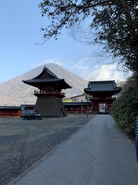 中禅寺温泉発、立木観音行バスが運行開始となりました