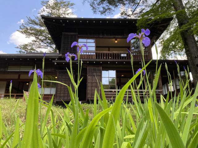 田母沢御用邸で初夏めぐり