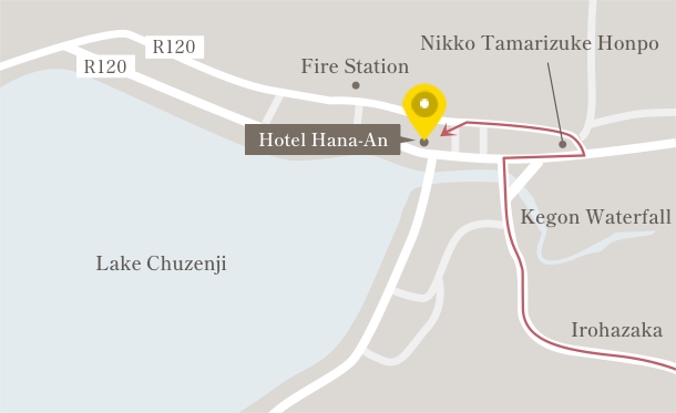When coming by car through Irohazaka Road