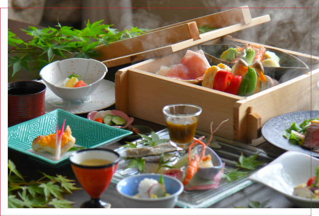 花庵旅館 餐點